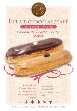 Eclair chocolat ou café