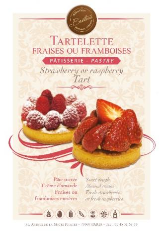 Tartelette aux fraises ou framboises
