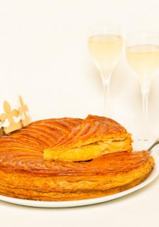 Notre Galette des rois traditionnelles : frangipane, pomme ou bordelaise