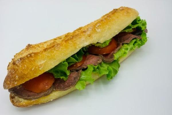 Le snacking en boulangerie - Snacks, sandwichs à Paris 7 - Sandwich Roti de porc 