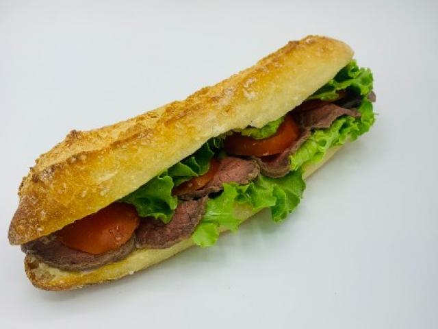 Le snacking en boulangerie - Snacks, sandwichs à Paris 7 - Sandwich Roti de porc 