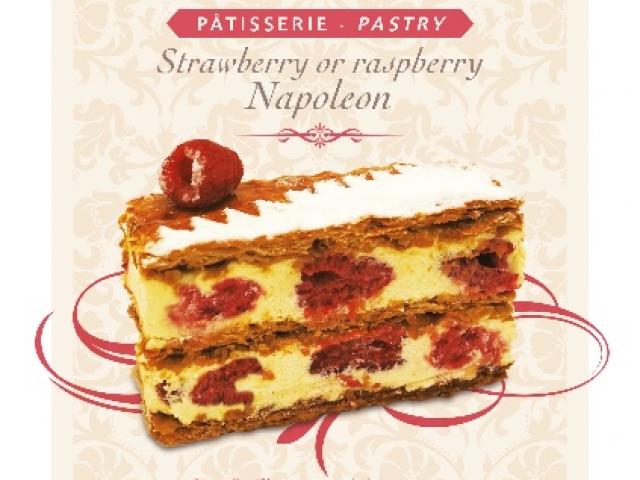 Mille feuille fraise ou framboise