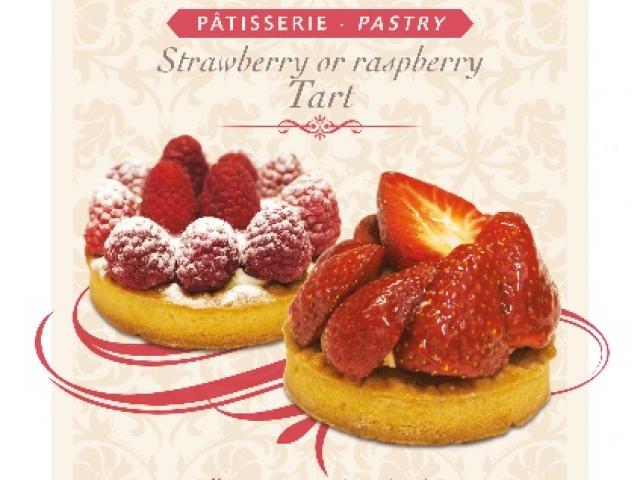 Tartelette aux fraises ou framboises