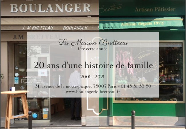 La Boulangerie Bretteau fête ses 20 ans : encore une bonne raison d'être gourmand!