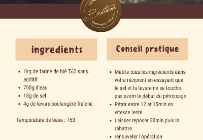 Epreuve du feu en confinement : faire son pain maison : notre recette de tradition!