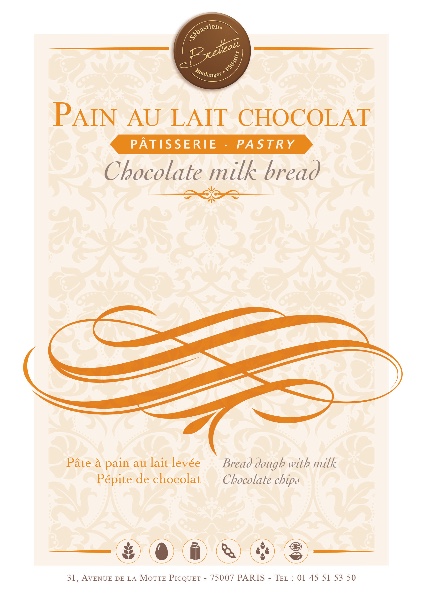 Pain au lait chocolat